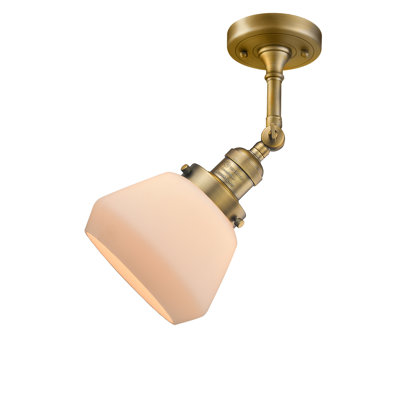 Rivka Glass Semi Flush Mount