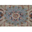 Tapis floral vert 9 x 13