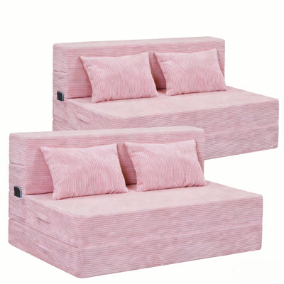 Canapé convertible Boneless, canapé de plancher pliable