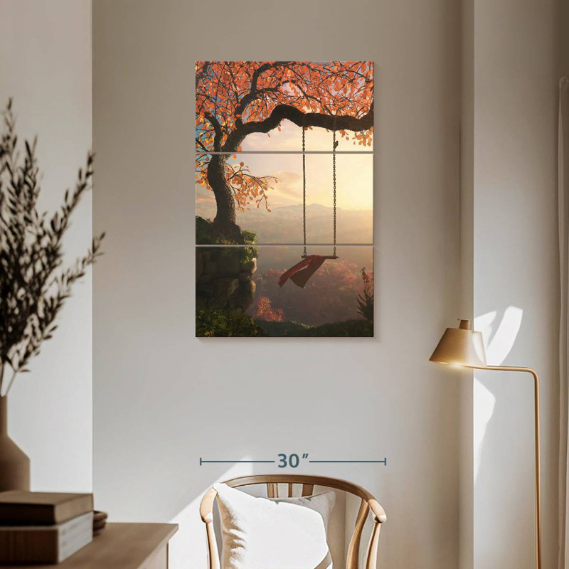 Kelan Tree Swing, 57" H x 36" W