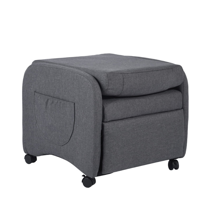 Abasi 64.5cm Wide Glider, Grey