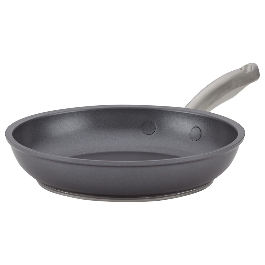 Anolon Accolade Hard Anodized Nonstick Frying Pan / Skillet, 8 Inch, Gray Anolon