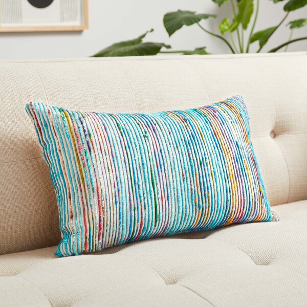 Winston Porter Hippocrates Striped Pillow Cover & Reviews | Wayfair