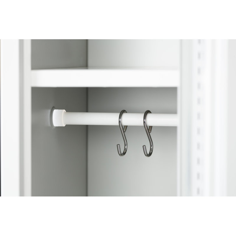 Metal 1 - Tier 30cm with Dial / Combination, Grey, Key