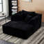 Chaise longue rembourrée, chaise longue d'intérieur pour le salon-1405428422