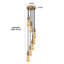 Armanda - Light French Gold Cluster Pendant-517597145