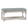 Banc de rangement en osier Summer Retreat