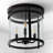 Domonigue Glass Flush Mount