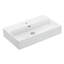 WS Bath Collections Quattro 16.4'' Ceramic Rectangular Bathroom Sink with Overflow-50960522