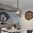 Rappaport 1 - Light Black/Gold Single Pendant