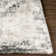 Myndi Machine Woven Abstract Cream/Gray Area Rug