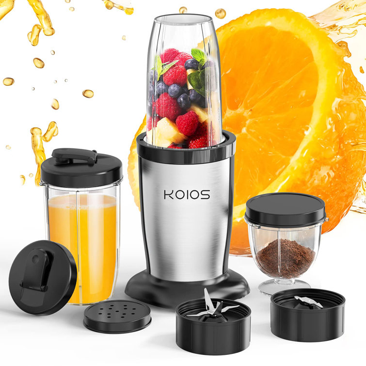 KOIOS 850W Personal Blender for Shakes and Smoothies, 11 Pieces Bullet  Single Smoothie Blender for Kitchen