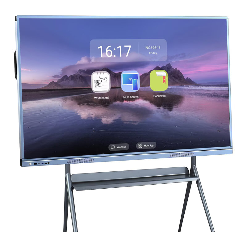 JYXCN 55 Inch Digital Whiteboard, 2160p Touch Screen Smart Board for Teaching, Presentations & Meetings(Include Wall Mount)