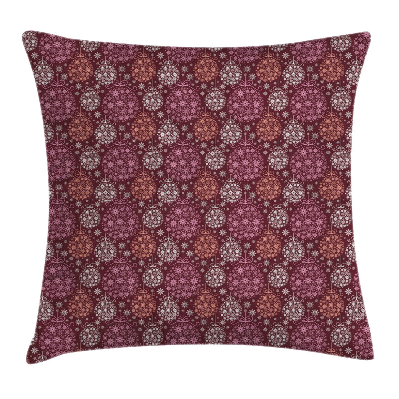 Mitiwanga Floral Square Cushion Cover, 16"H x 16"W