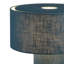 Lampe de table Moonlight - abat-jour en lin bleu ciel, gradateur-415308608