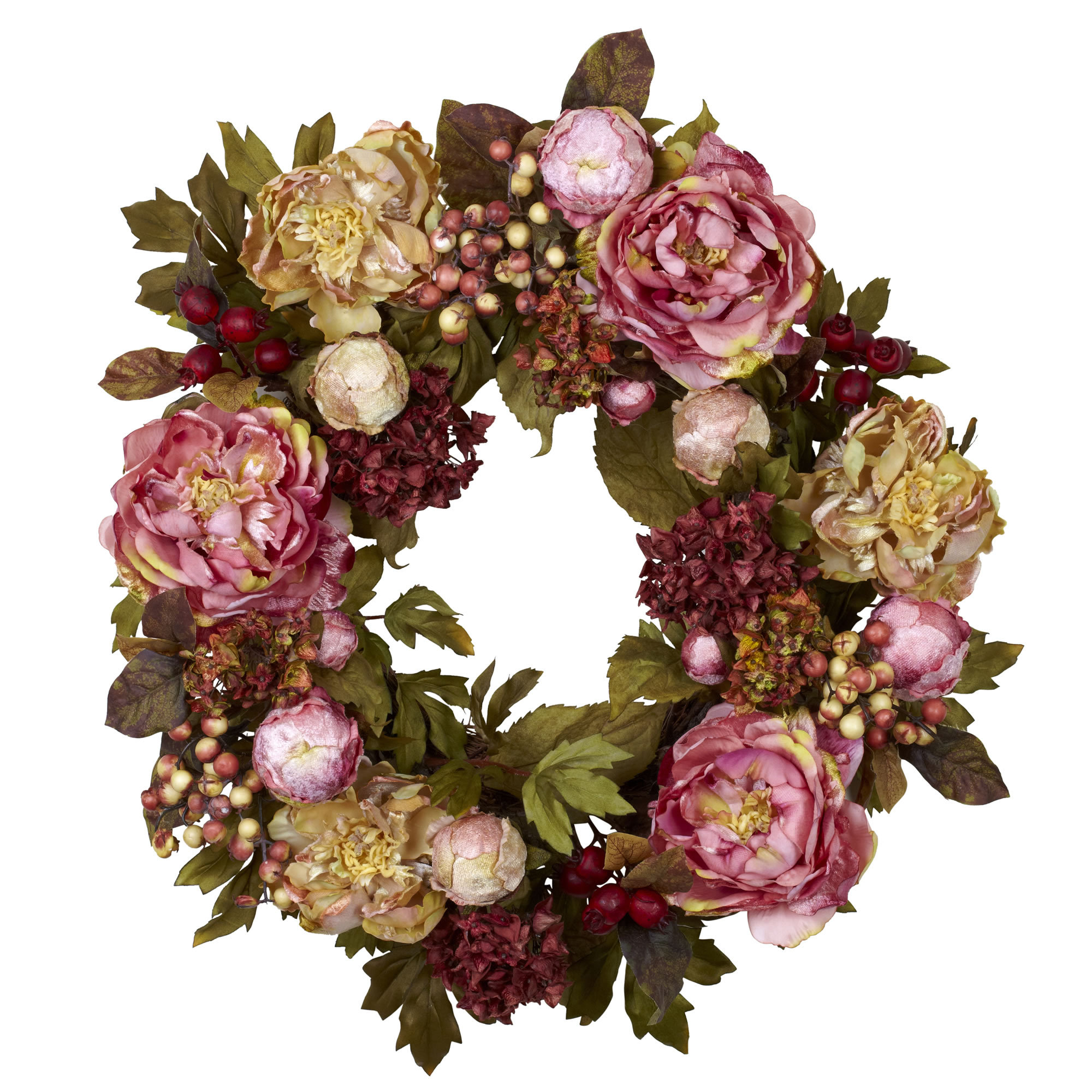 One Allium Way® 24" Wreath & Reviews | Wayfair