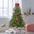 4.5' Hinged Tree With 200 Clear Lights-UL,Dia:32