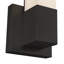 Vivi 14-in Black dimmable LED Wall Sconce-1262395303