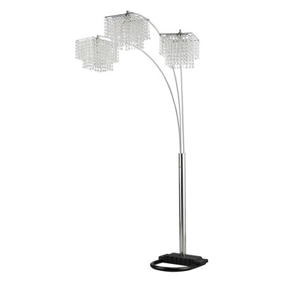 Lampe sur pied en cristal 90 pouces
