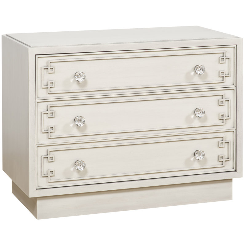 McKinney 3 - Drawer Solid Wood Nightstand