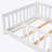 Floor Platform Bed with Fence without Door-1276156644