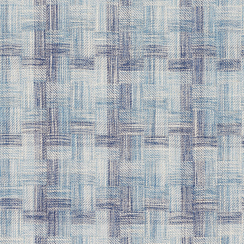 Tissu écossais Boro, Indigo