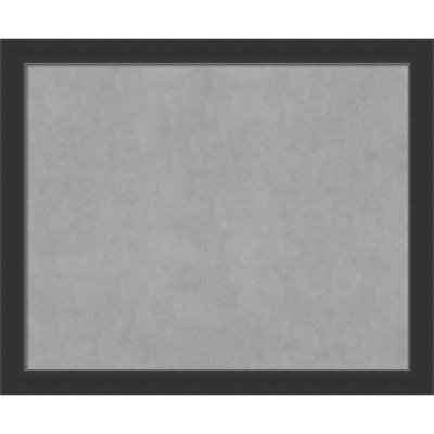 Corvino Black Framed Magnetic Organization Board