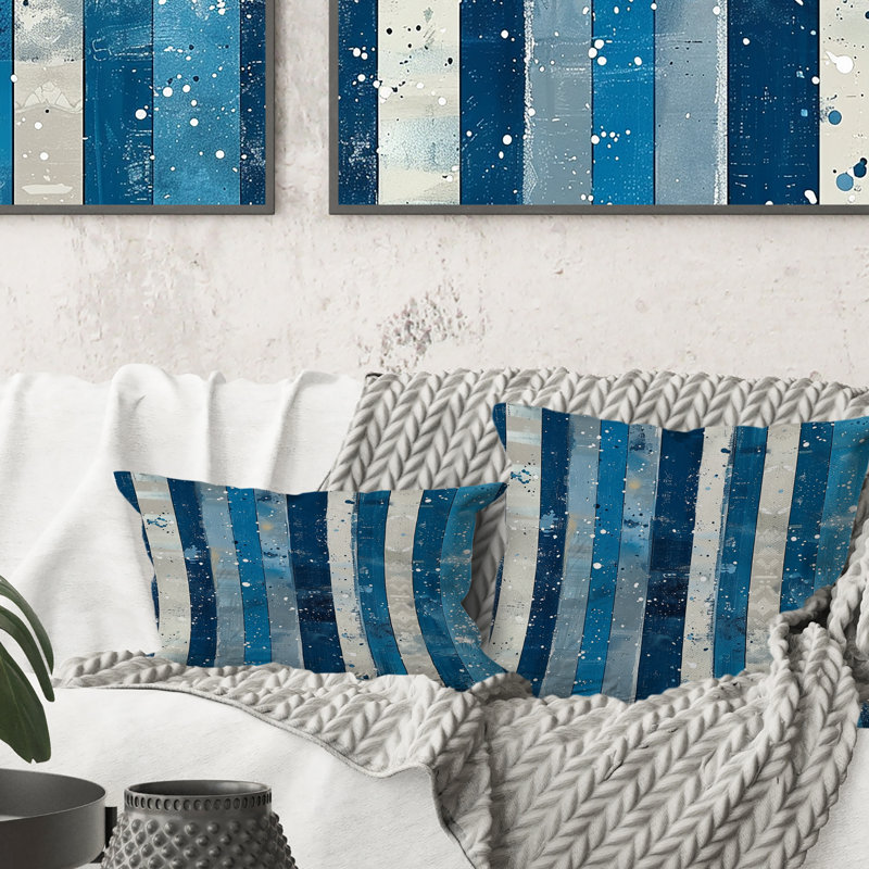 Coussin lombaire Glam Sparkling Stripes II