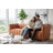 Channel Tuft Sofa with Solid Wood Frame