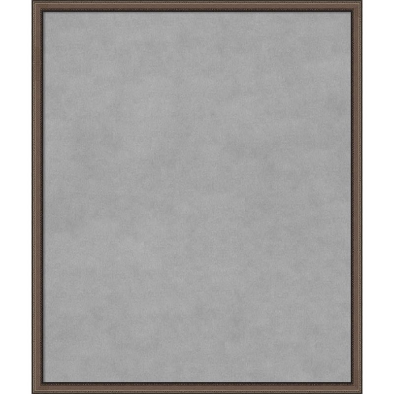 Tableau magnétique Cordelia, L 21 po x H 25 po, Cordelia mince bronze