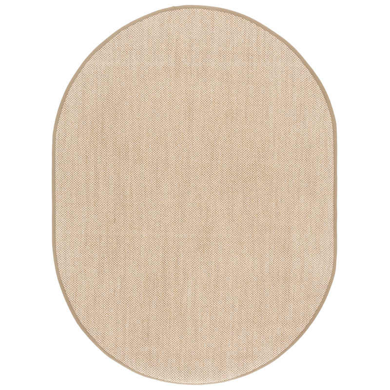 Tapis en fibre de sisal Benevides, Ovale 6 pi x 8 pi