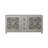 Noran 2-Door Solid Wood Sideboard with Decorative Floral Pattern-1329711155