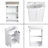 Khyla 23'' Free standing Single Bathroom Vanity With Ceramic Vanity Top-1312052642
