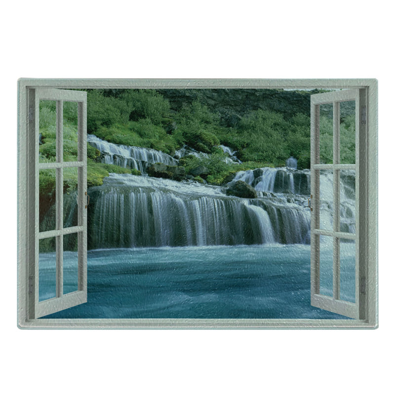 Planche à découper en verre trempé Ambesonne