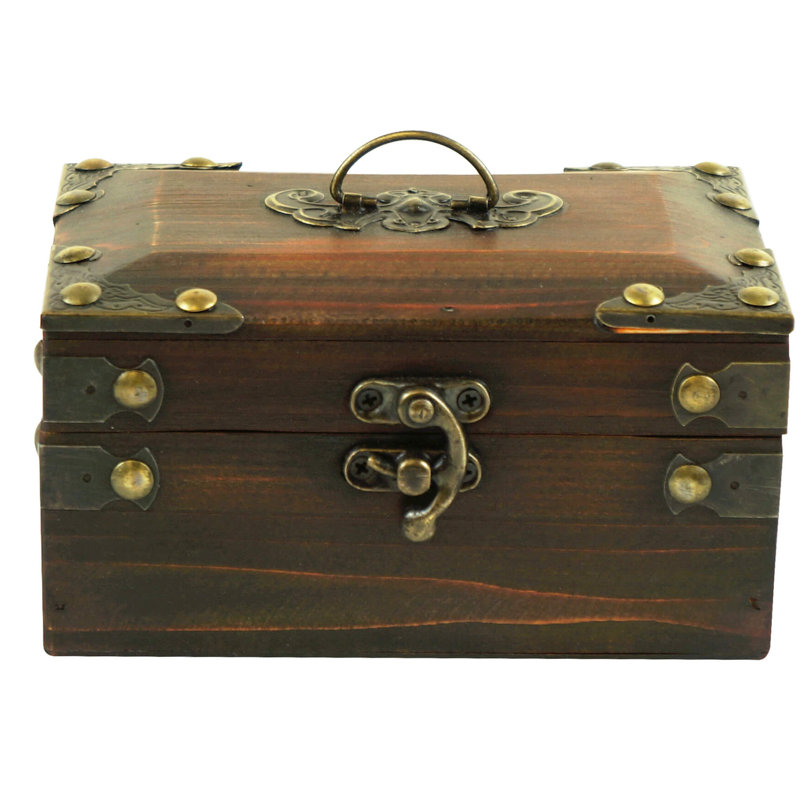 Wooden Decorative Trunk