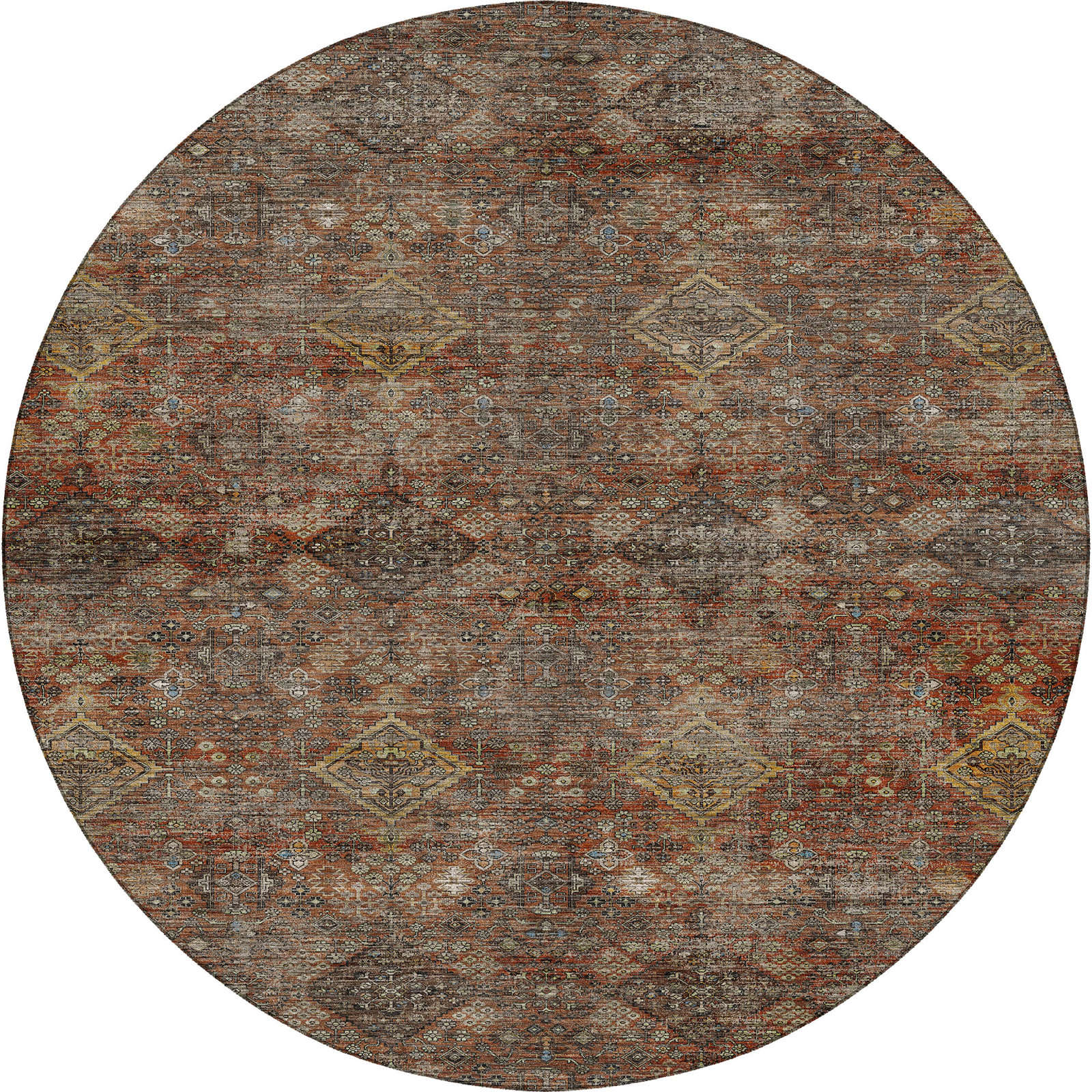 Rug, Paprika, 8' Round
