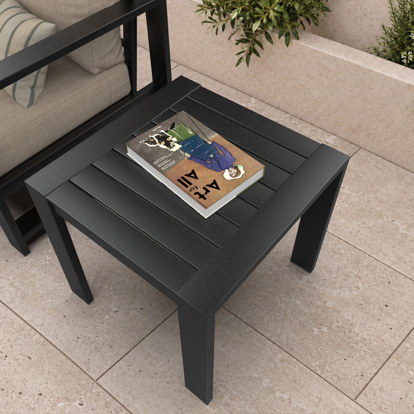 Dulcie 23" Patio Side Table