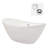 Allegra 70.9'' x 33.9'' Soaking Acrylic Bathtub