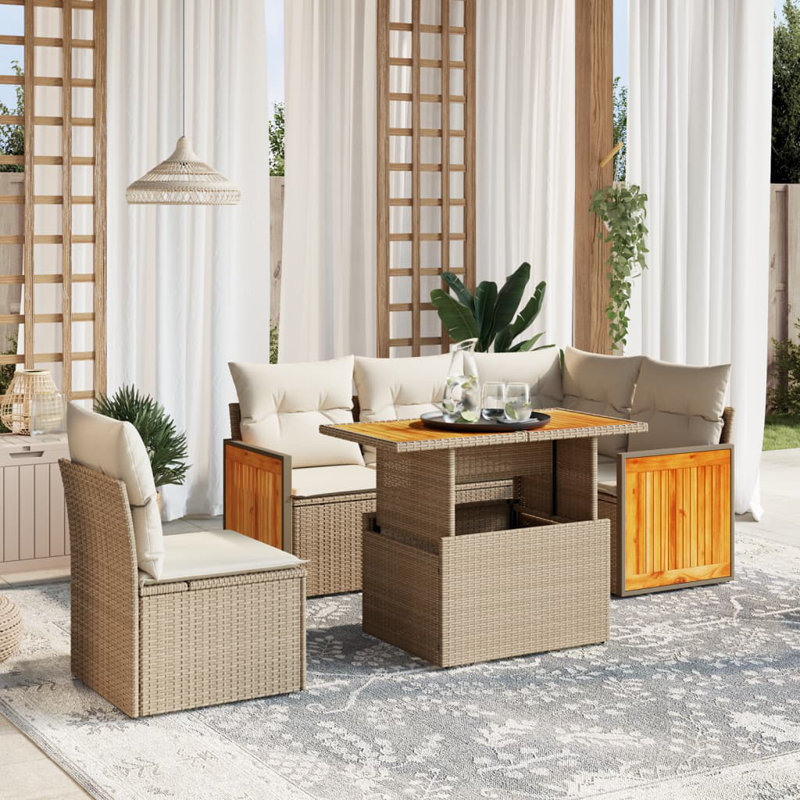 Ensemble de canapé de jardin Vidaxl