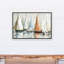 Voiliers en sourdine sur l'eau - peinture sur toile-1107507183-1107507185