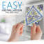 5'' W x 5'' L Vinyl Peel and Stick Mosaic Tile-98665864