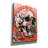 'Orange Skull' by Dean Russo Studios, Canvas Wall Art-237005886