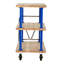 Chariot utilitaire triple plateforme