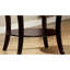Table d'appoint contemporaine avec plateau en verre biseauté et tablette inférieure en bois massif, 71 cm (L) x 61 cm (l) x 61 cm (H), idéale pour un salon ou une pièce ouverte de 61 cm de hauteur.