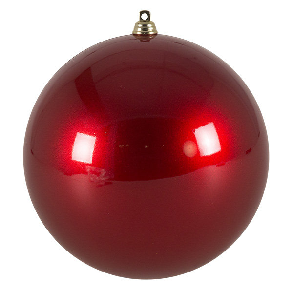 Bauble, 14cm Diameter, Red