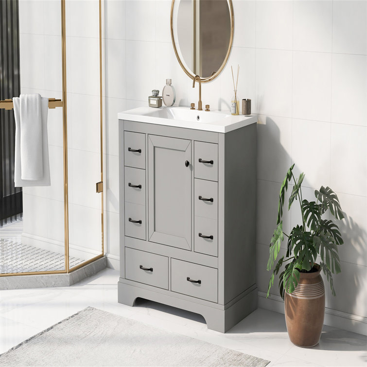 Ensemble de meuble-lavabo avec lavabo