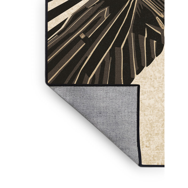 Tapis art déco lavable à la machine Ulster Khepri, 8x10