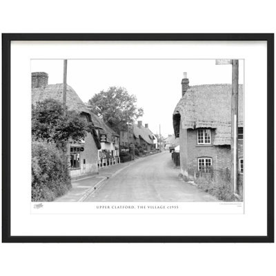 Upper Clatford, The Village C1955 by Francis Frith - Single Picture Frame Print