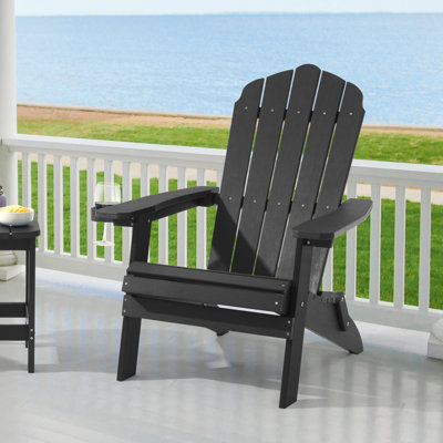 Ramilla Foldable Outdoor Adirondack Chair