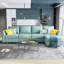 Manusite L-Shaped Reversible Modular Sectional Couch with Storage Ottoman-317393418